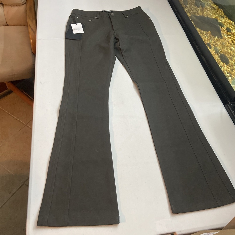 Embellish New York Pants Mens 30x32 Grey Bootcut Designer Streetwear Denim